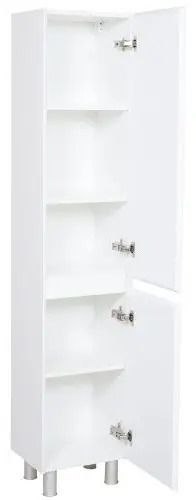 Шкаф напольный AQUARODOS P-AKCENT-R-WHITE-GLOSS, 36x31x165 см, белый купить,NaN