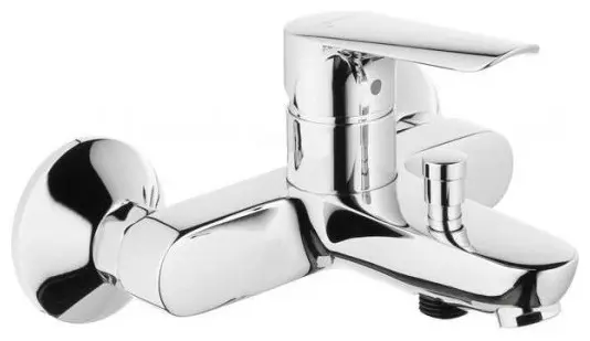 Смеситель для ванны Hansgrohe LOGIS E 71403000, латунь, цвет серебристый купить,NaN