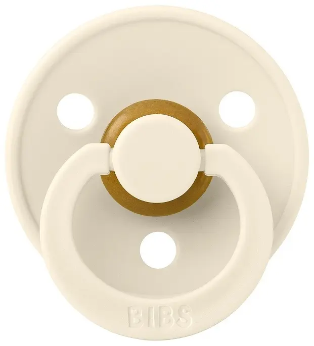 Пустышка BIBS Colour - Ivory, 6+ мес., 1 шт, бежевый купить,NaN