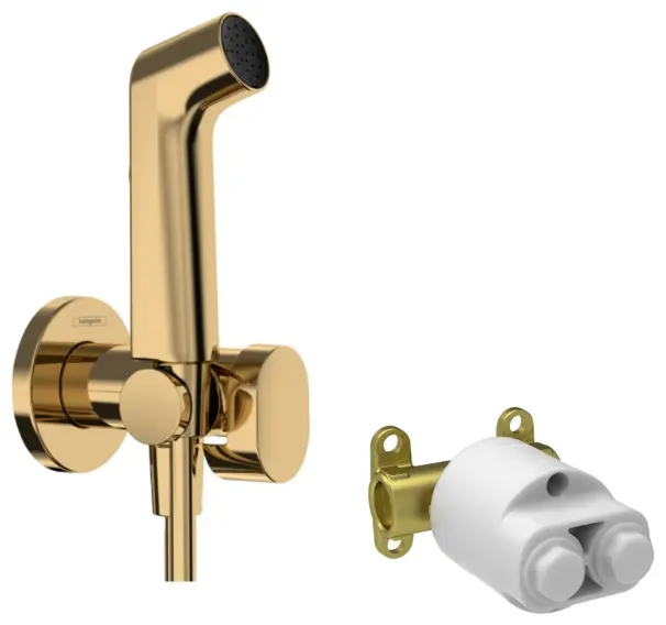 Hansgrohe гигиенический душ S 1 jet EcoSmart+ с монтажной частью (29232990), абс-пластик купить,NaN