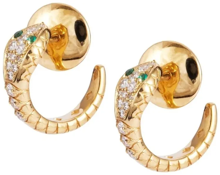 Серьги Crivelli 000-5694NS-P вес 5.6 г золото, бриллиант - ForteMarket Серьги Crivelli 000-5694NS-P вес 5.6 г золото, бриллиант купить,1060000