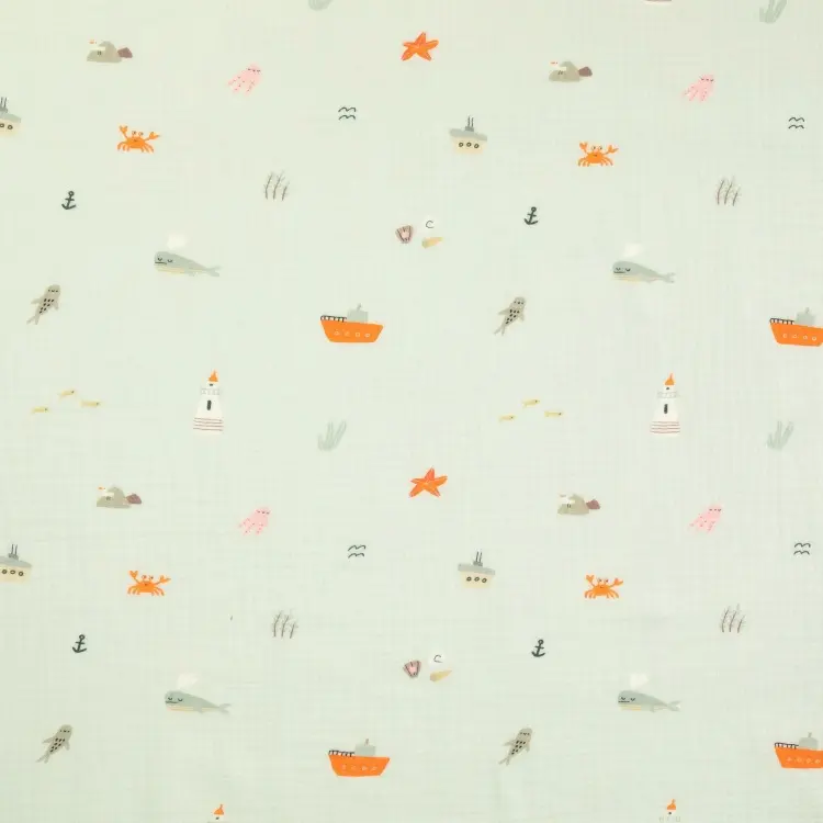 Пеленка текстильная BUBA KIDS BKMUSSW3, 1 шт, 115x115 см купить,NaN