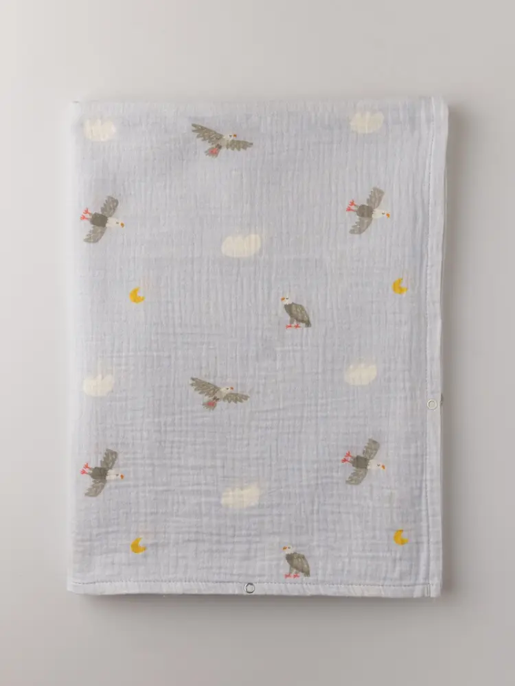 Пеленка текстильная BUBA KIDS Горный орёл, 1 шт, 115x115 см купить,NaN