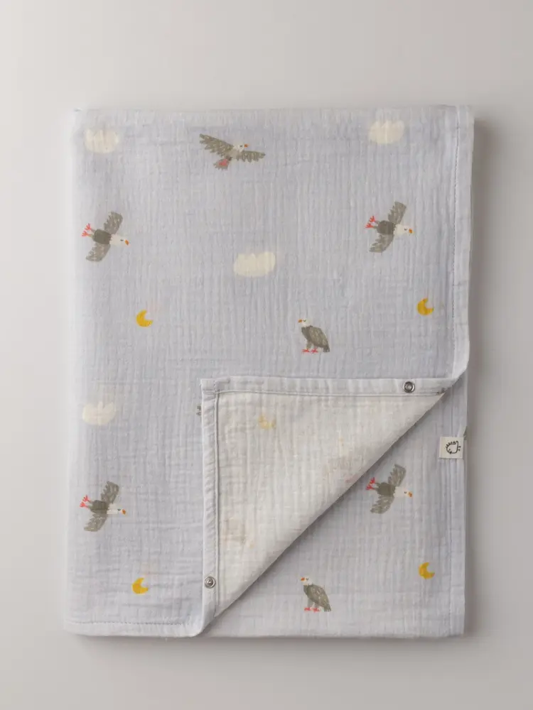 Пеленка текстильная BUBA KIDS Горный орёл, 1 шт, 115x115 см купить,NaN