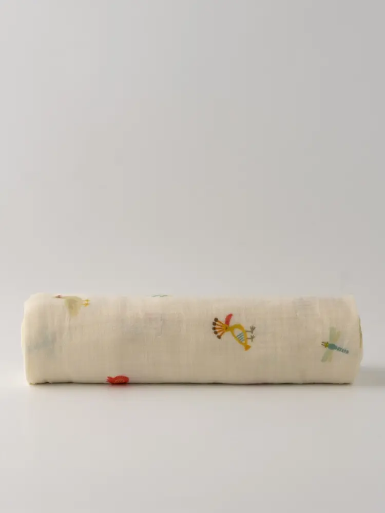 Пеленка текстильная BUBA KIDS Сады Кавказа, 1 шт, 115x115 см купить,NaN