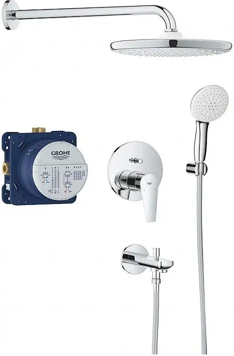 Grohe душевой набор (гарнитур) BauEdge 25291000 купить,NaN