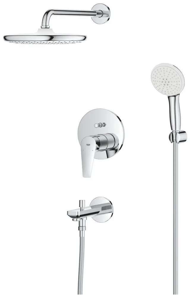 Grohe душевой набор (гарнитур) BauEdge 25291000 купить,NaN