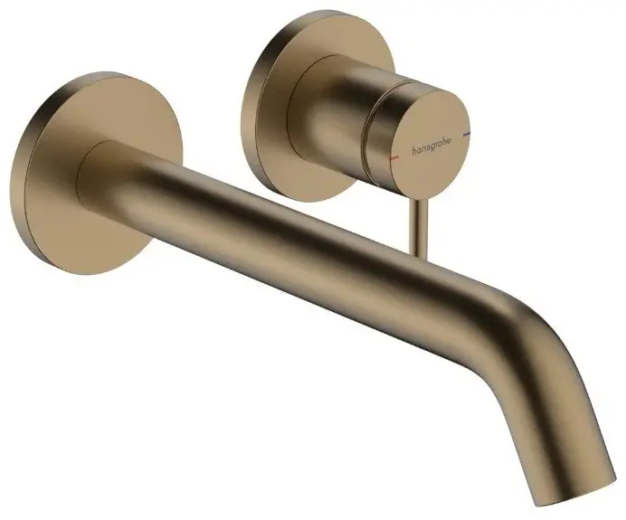 Смеситель Hansgrohe Tecturis S 73351140, латунь, цвет бронзовый