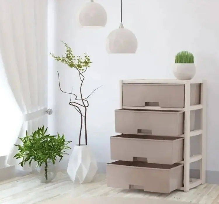 Детский комод Альтернатива М8759, 56x39x81 см, бежевый купить,NaN