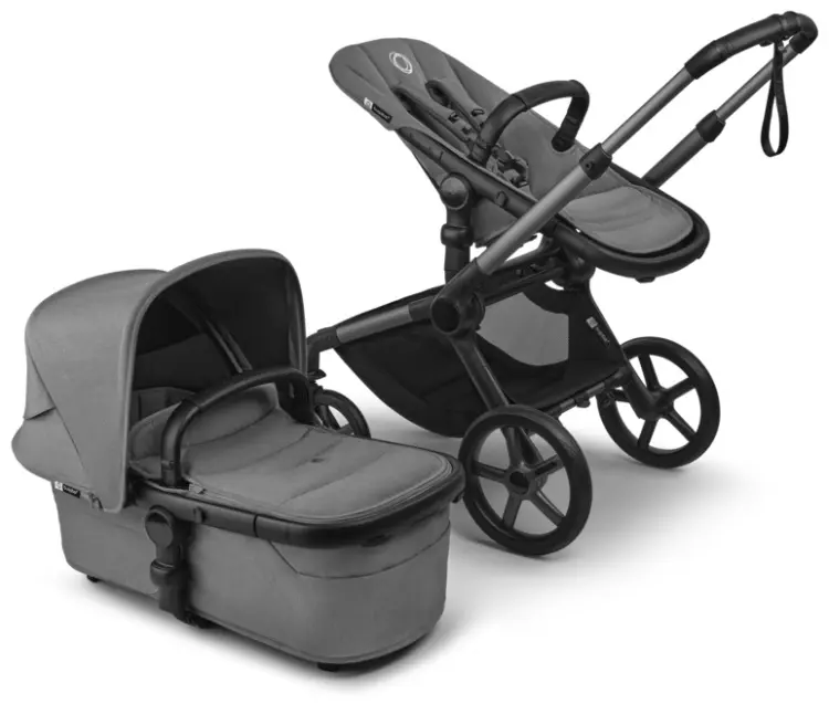 Коляска универсальная 2 в 1 Bugaboo 100051133, серый купить,NaN