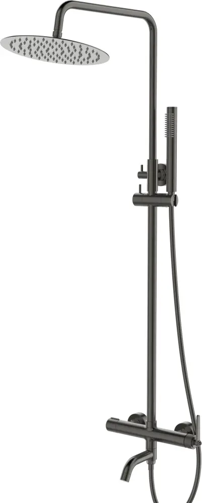 ESKO душевая стойка Bangkok Gun metal ST250BGGM купить,NaN