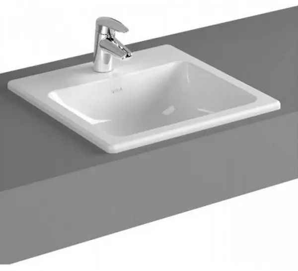Раковина врезная 45 см VitrA S20 5463B003-0001 купить,NaN