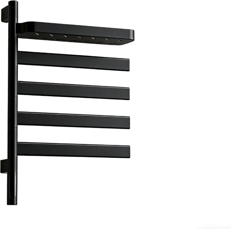 Полотенцесушитель электрический Rein Flexi Cube-Matte Black, нестандартный 45x73 см - ForteMarket Полотенцесушитель электрический Rein Flexi Cube-Matte Black, нестандартный 45x73 см купить,NaN