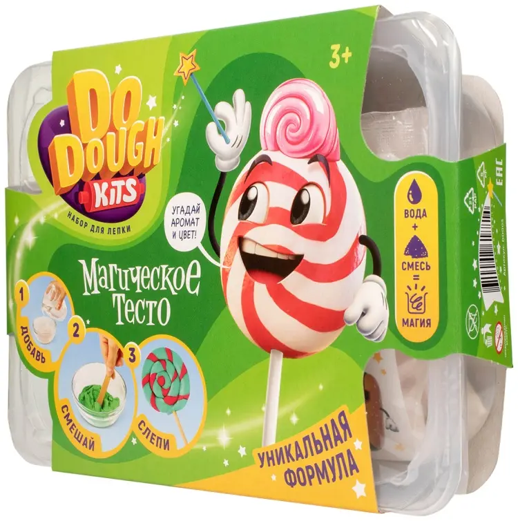 DO DOUGH kits 67786 тесто для лепки количество цветов: 1 шт купить,NaN