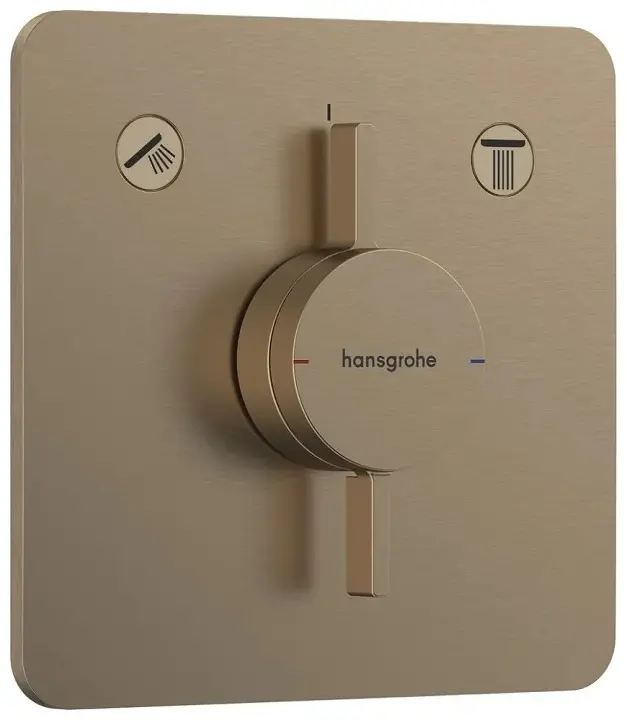 Смеситель Hansgrohe DuoTurn Q 75414140, латунь, цвет бронзовый купить,313500