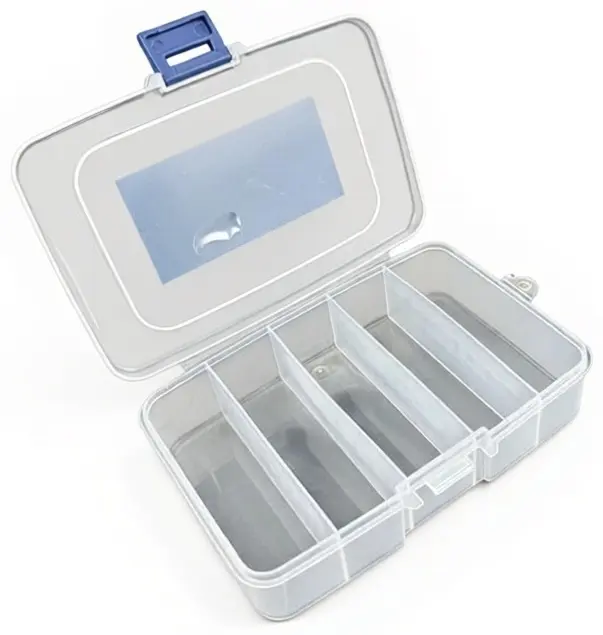 BOX контейнер универсальный 14x9x3.5 см, пластик купить,NaN
