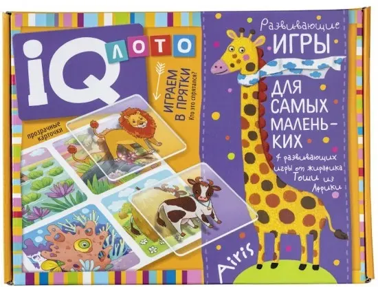 Айрис лото Играем в прятки. Кто это спрятался купить,NaN