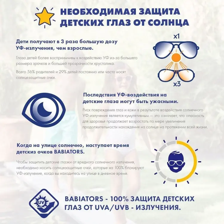 Babiators квадратные однотонные купить,15600