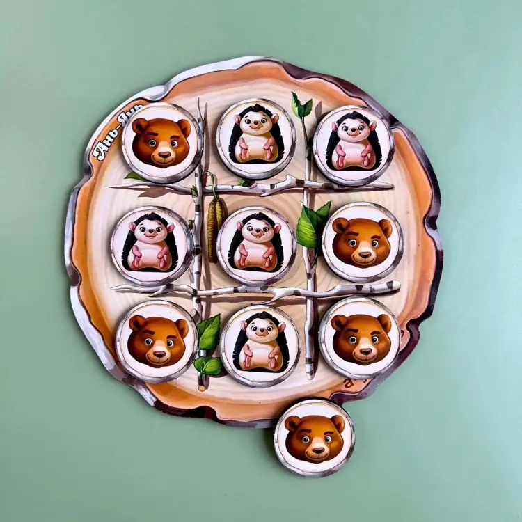 Настольная игра Ань-Янь Ежик и медведь купить,NaN