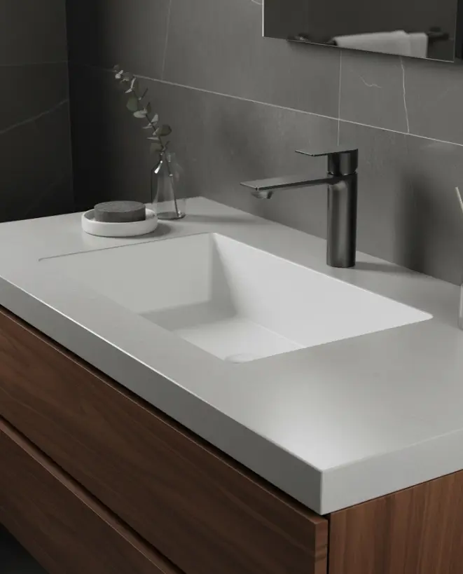 Смеситель ESKO White House ESKO Ekaterinburg EK26GM, нержавеющая сталь, цвет оружейная сталь купить,61000