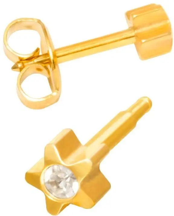 Серьги STUDEX медицинская сталь, горный хрусталь купить,NaN