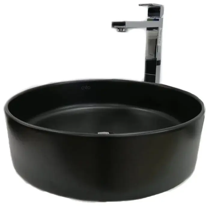 Раковина CREO PU3100 Matte накладная круглая 40х40 см, фаянс купить,NaN