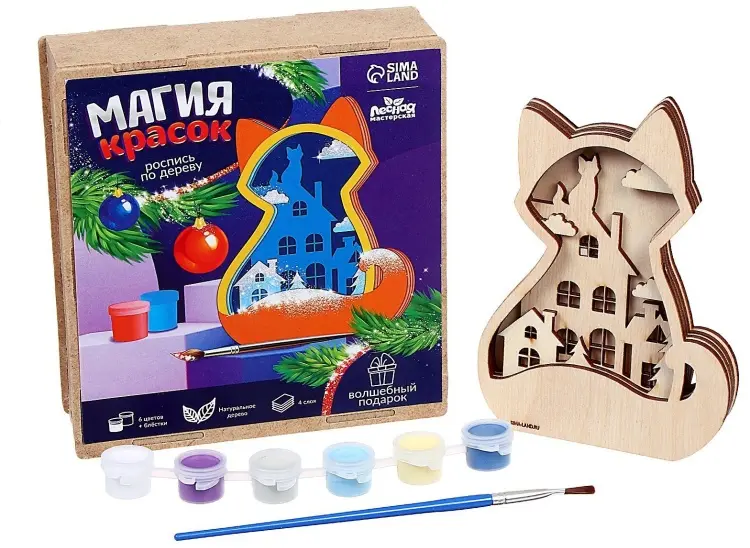 Набор Лесная мастерская Кошка купить,NaN