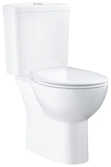 Grohe унитаз-компакт BauCeramic, готовый комплект, альпин-белый, санкерамика