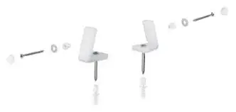 Grohe крепеж 1х5 см, пластик, нержавеющая сталь