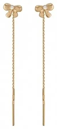 Серьги Эстет 01С117246 вес 1.48 г золото, фианит - ForteMarket Серьги Эстет 01С117246 вес 1.48 г золото, фианит купить,100640