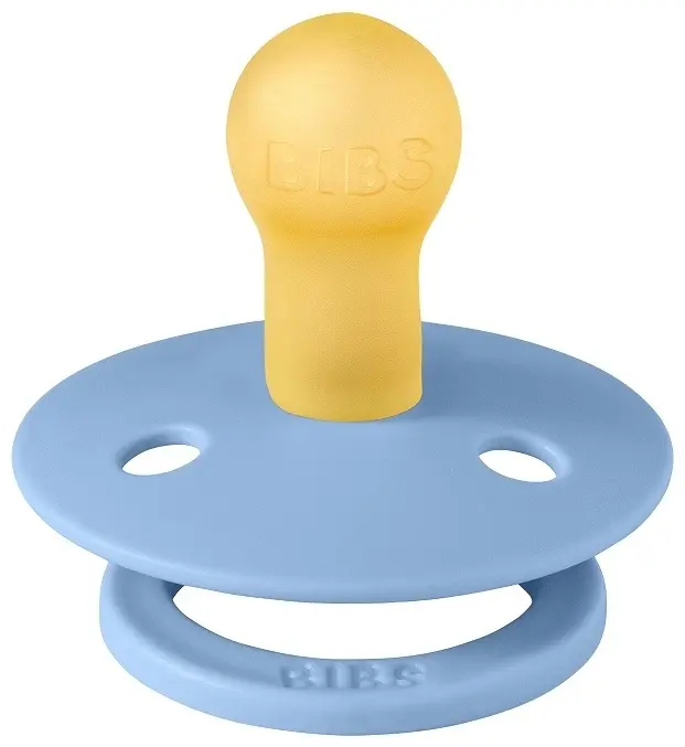 Пустышка BIBS Colour - Sky Blue 0+ месяцев, 1 шт, голубой купить,NaN