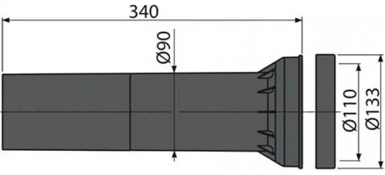 Alcaplast крепеж M148, пластик купить,NaN