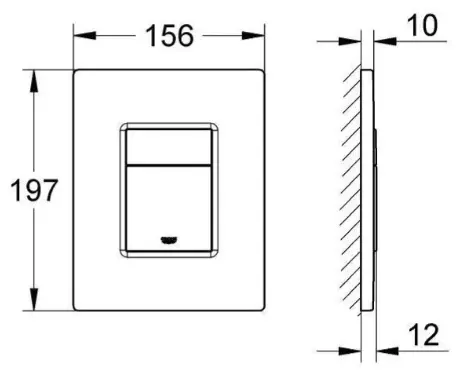 Grohe кнопка смыва 38966000 купить,NaN