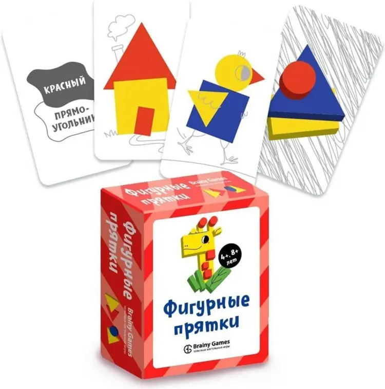 Настольная игра Brainy Games Фигурные прятки купить,NaN