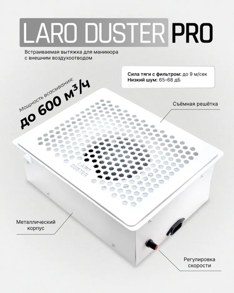 Laro вытяжка Duster PRO 76 Вт купить,NaN