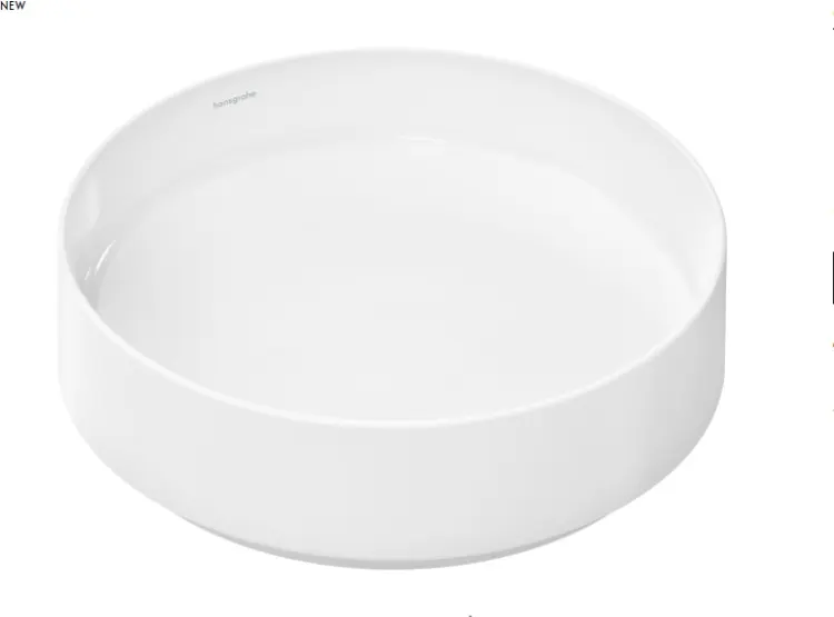 Раковина Hansgrohe Xuniva Evo S 60323450 накладная круглая 40х40 см, керамика