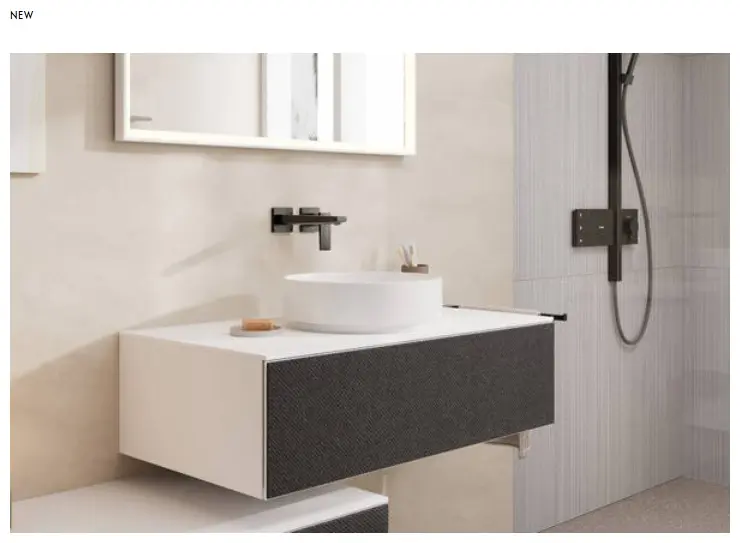 Раковина Hansgrohe Xuniva Evo S 60323450 накладная круглая 40х40 см, керамика