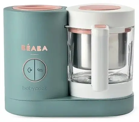 Пароварка Beaba Babycook Neo Eucalyptus 1.25 л. белый, зеленый