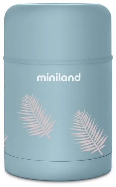 Термос Miniland Terra Thermos 89445 600 мл, металл, голубой - ForteMarket Термос Miniland Terra Thermos 89445 600 мл, металл, голубой купить,NaN