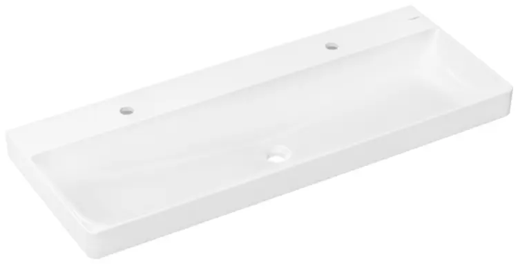 Раковина Hansgrohe Xelu Q 60322450 накладная прямоугольная 120х48 см, керамика