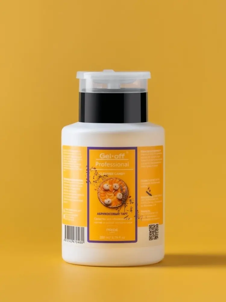 Gel-off Cleaner Candy средство для снятия липкого слоя 200 мл купить,NaN