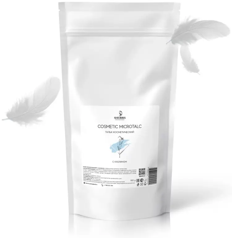 Sherris микротальк с каолином 500 г купить,NaN