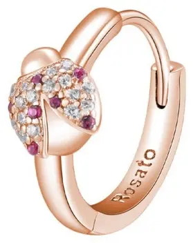 Моносерьга Rosato RZO058 вес 1.4 г серебро, фианит купить,26000