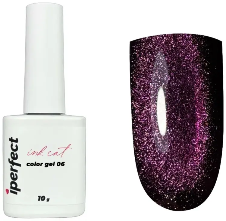 Iperfect гель-лак Ink cat color gel 06 камуфлирующее 10 мл купить,NaN