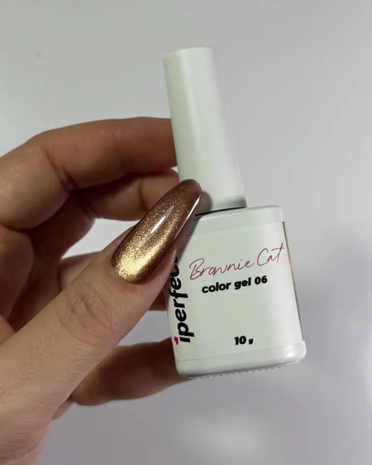 Iperfect гель-лак Brownie cat color gel 06 камуфлирующее 10 мл купить,NaN