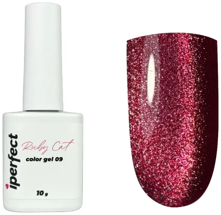 Iperfect гель-лак Ruby cat color gel 09 камуфлирующее 10 мл купить,NaN
