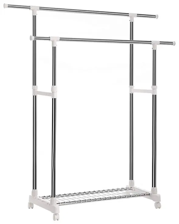 Вешалка YLT 0327, металл/пластик, 150x160 см, белый купить,NaN