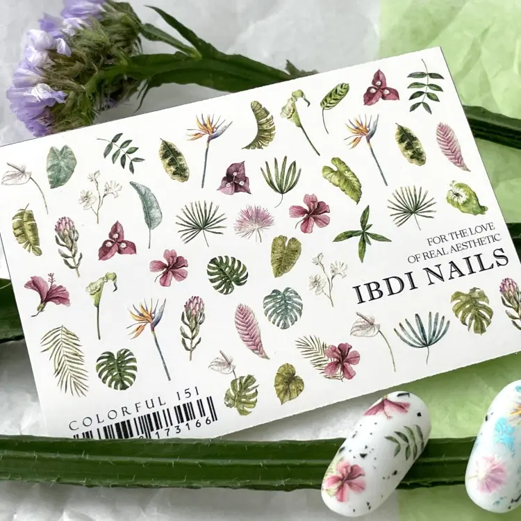 IBDI Nails слайдеры Colorful 151 1 шт купить,NaN