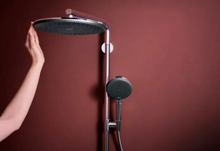 Hansgrohe душевой набор (гарнитур) Raindance Alive S Puro 300 1jet 24592000, абс-пластик купить,NaN