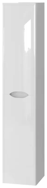 Шкаф-пенал навесной Ювента LvrP-170 белый глянец, 33x35x170 см, белый купить,NaN